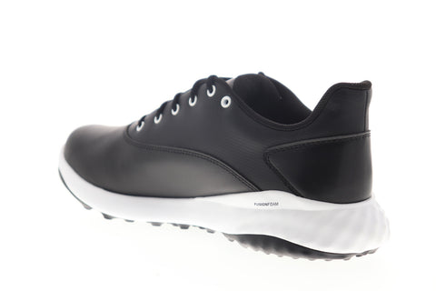 Puma Grip Fusion 18942502 Mens Black Lace Up Golf Athletic Shoes
