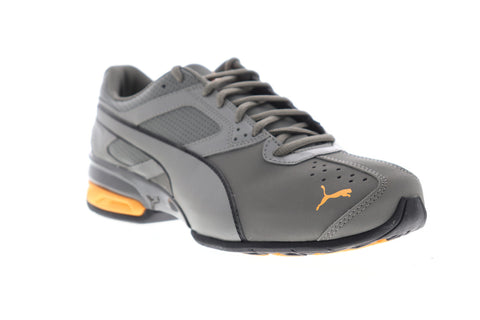 Puma Tazon 6 FM 18987323 Mens Gray Low Top Lace Up Athletic Gym Running Shoes