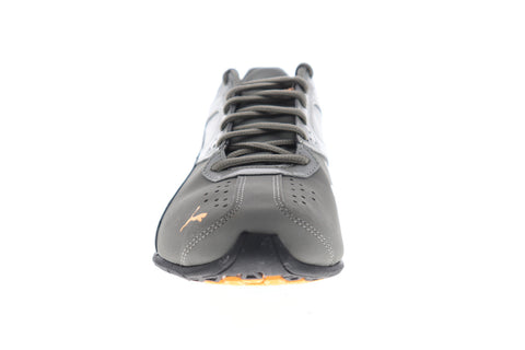 Puma Tazon 6 FM 18987323 Mens Gray Low Top Lace Up Athletic Gym Running Shoes