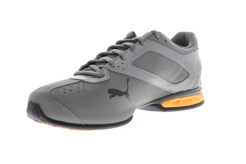 Puma Tazon 6 FM 18987323 Mens Gray Low Top Lace Up Athletic Gym Running Shoes