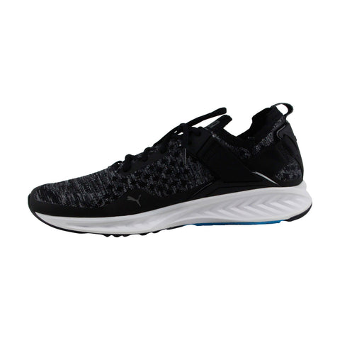 Puma Ignite Evoknit Lo Mens Black Low Top Athletic Gym Cross Training Shoes