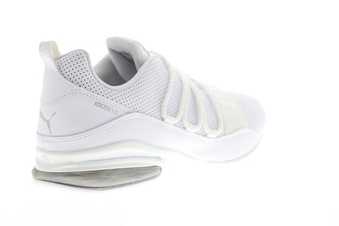 Puma Cell Regulate SL 19059608 Mens White Leather Leather Athletic Running Shoes