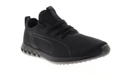 Puma Carson 2 X 19094701 Mens Black Canvas Low Top Athletic Running Shoes