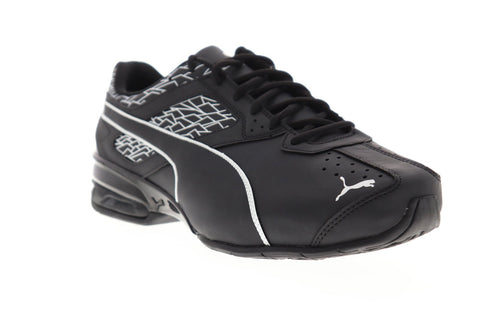 Puma Tazon 6 Wide Fracture FM 19117503 Mens Black Athletic Running Shoes 