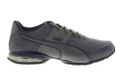 Puma Cell Surin 2 Heather 19111802 Mens Blue Canvas Athletic Running Shoes