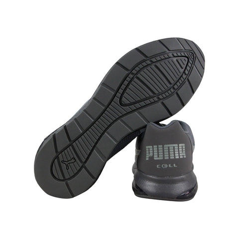 Puma Cell Ultimate 19127603 Mens Gray Canvas Low Top Athletic Gym Running Shoes