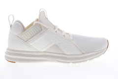 Puma Enzo Premium Mesh 19132602 Mens Beige Tan Mesh Lace Up Low Top Sneakers Shoes