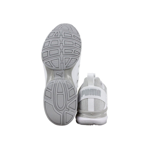 Puma Axelion 19142502 Mens Gray Canvas Lace Up Athletic Cross Training Shoes