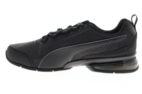 Puma Leader VT Buck 19151601 Mens Black Synthetic Athletic Running Shoes 