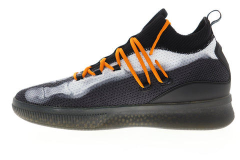 Puma Clyde Court HW 19189501 Mens Black Canvas Lace Up Athletic Basketball Shoes