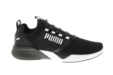 Puma Retaliate 19234001 Mens Black Mesh Lace Up Lifestyle Sneakers Shoes