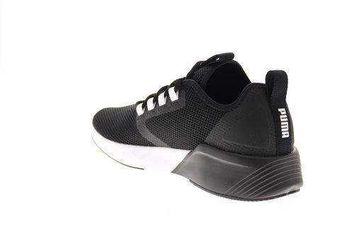Puma Retaliate 19234001 Mens Black Mesh Lace Up Lifestyle Sneakers Shoes