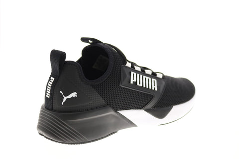 Puma Retaliate 19234001 Mens Black Mesh Lace Up Lifestyle Sneakers Shoes