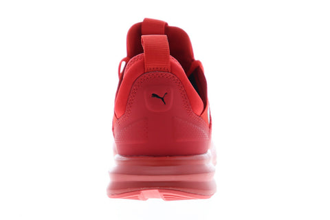 Puma Enzo Beta Woven 19244406 Mens Red Textile Low Top Sneakers Shoes 