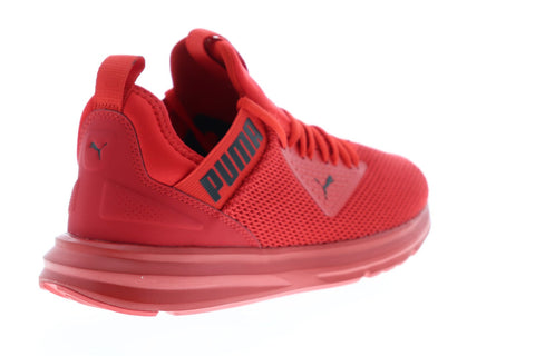 Puma Enzo Beta Woven 19244406 Mens Red Textile Low Top Sneakers Shoes 