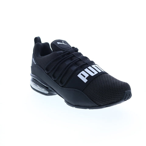 Puma Cell Regulate Woven 19249110 Mens Black Canvas Athletic Running Shoes