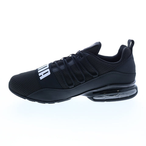 Puma Cell Regulate Woven 19249110 Mens Black Canvas Athletic Running Shoes