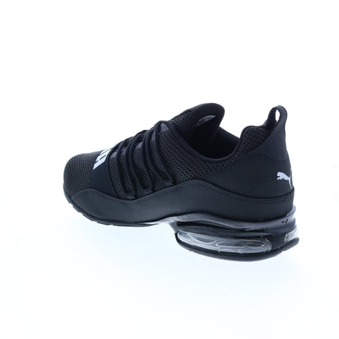 Puma Cell Regulate Woven 19249110 Mens Black Canvas Athletic Running Shoes