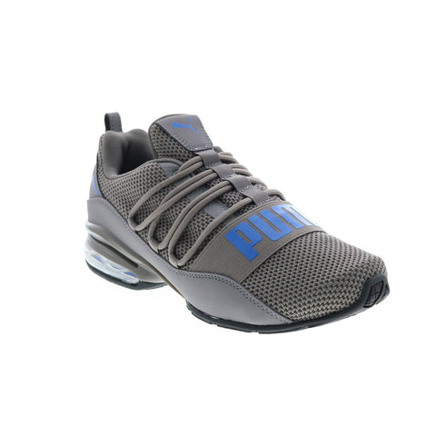Puma Cell Regulate Woven 19249111 Mens Gray Canvas Athletic Running Shoes