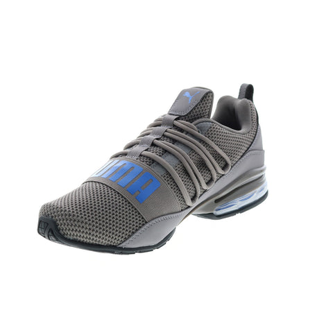 Puma Cell Regulate Woven 19249111 Mens Gray Canvas Athletic Running Shoes