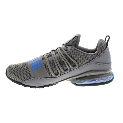 Puma Cell Regulate Woven 19249111 Mens Gray Canvas Athletic Running Shoes