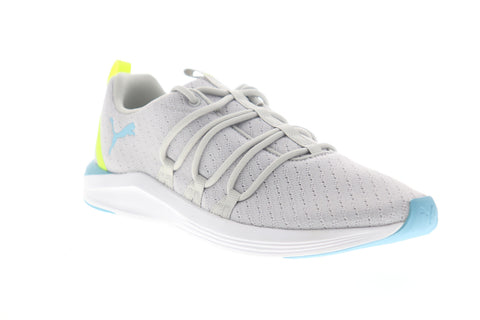 Puma Prowl ALT Neon 19263501 Womens Gray Canvas Athletic Cross Training Shoes