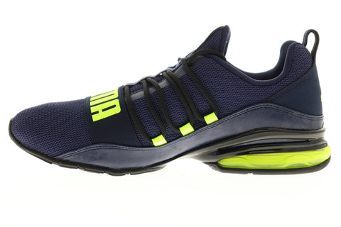 Puma Cell Regulate Camo 19258203 Mens Blue Nylon Athletic Running Shoes 