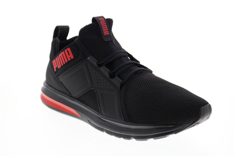 Puma Enzo Sport 19259308 Mens Black Mesh Athletic Cross Training Shoes