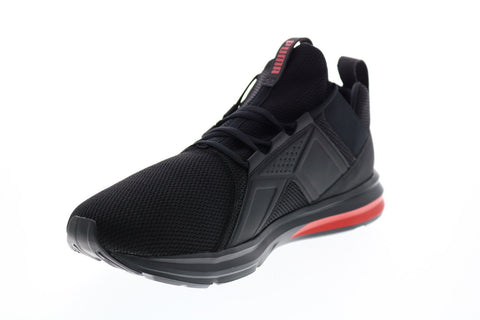 Puma Enzo Sport 19259308 Mens Black Mesh Athletic Cross Training Shoes