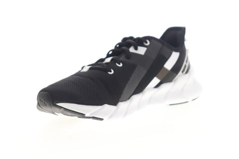 Puma Weave XT 19261101 Womens Black Mesh Lace Up Athletic Cross Training Shoes