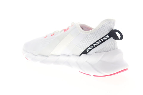 Puma Weave XT 19261105 Womens White Mesh Lace Up Athletic Cross Training Shoes