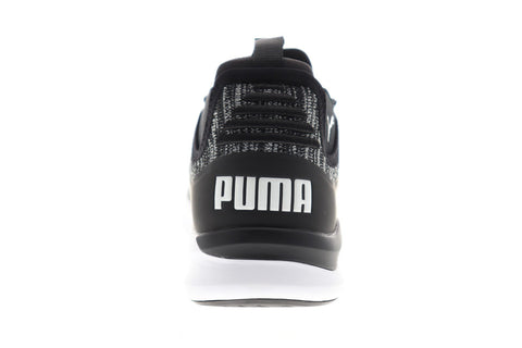 Puma Ignite Flash Daunt Evoknit Mens Black Athletic Cross Training Shoes 