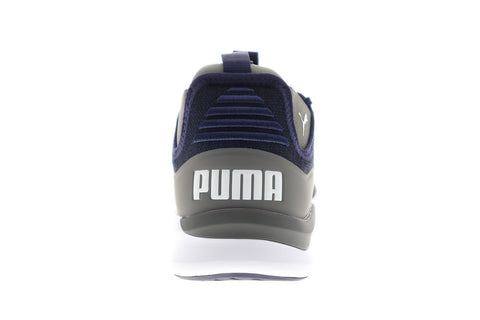 Puma Ignite Flash Daunt Evoknit Mens Blue Athletic Cross Training Shoes 
