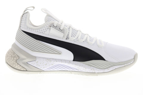 Puma Uproar Hybrid Court Core 19277506 Mens White Athletic Basketball Shoes