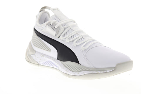 Puma Uproar Hybrid Court Core 19277506 Mens White Athletic Basketball Shoes