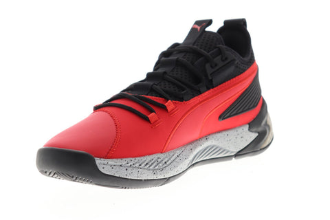 Puma Uproar Hybrid Court Core 19277508 Mens Red Athletic Basketball Shoes
