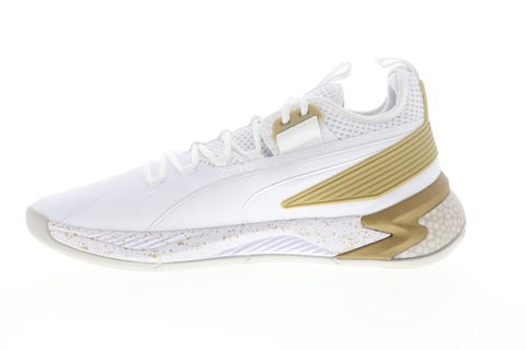 Puma Uproar Hybrid Court Core 19277509 Mens White Athletic Basketball Shoes