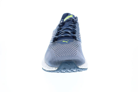 Puma Hybrid Astro 19279908 Mens Blue Canvas Athletic Running Shoes