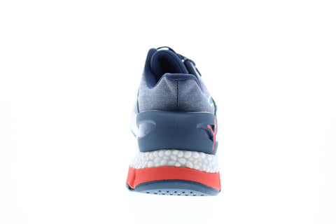 Puma Hybrid Astro 19279908 Mens Blue Canvas Athletic Running Shoes
