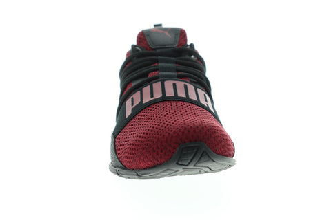 Puma Cell Regulate Knit 19284601 Mens Red Mesh Lace Up Athletic Running Shoes