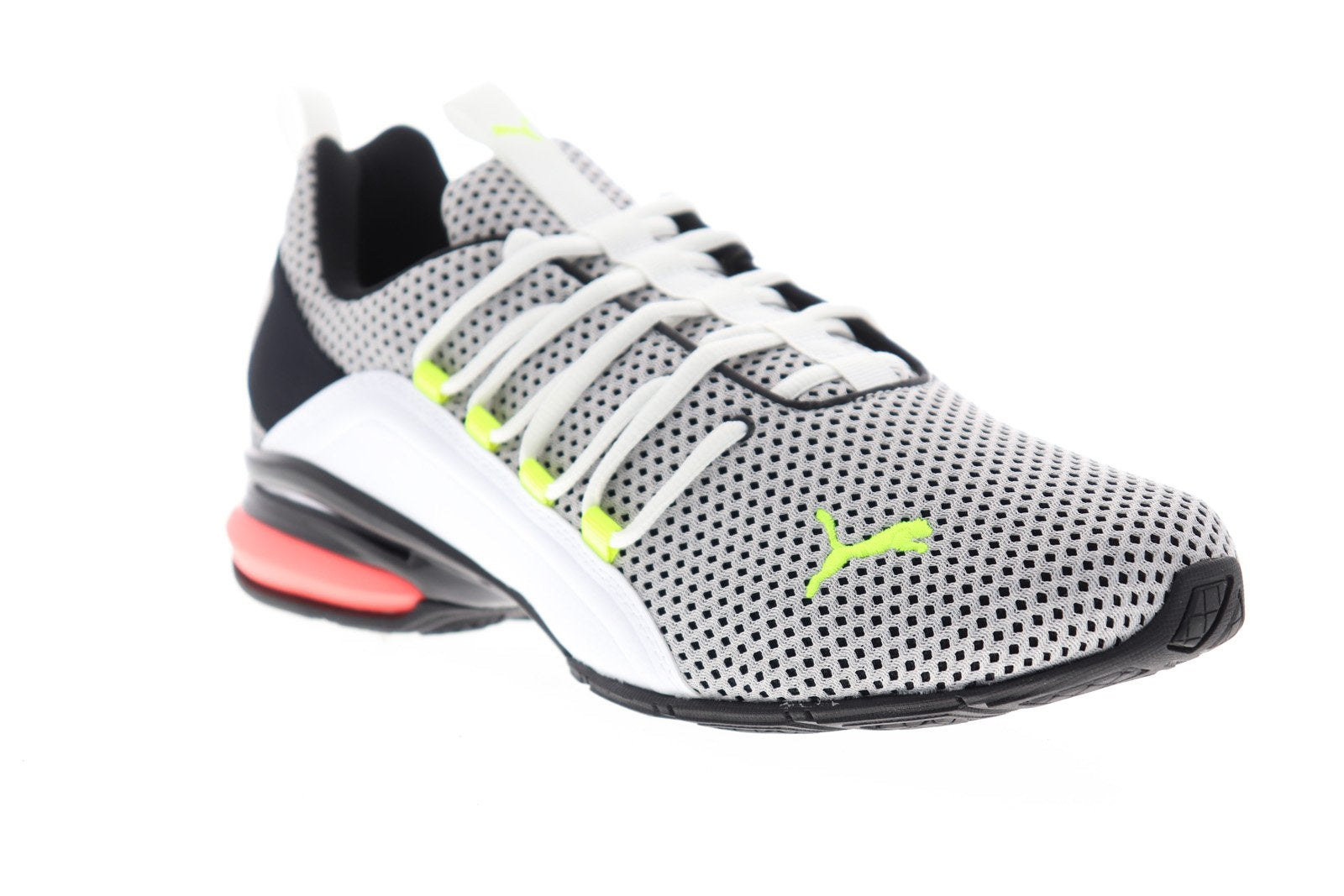 Puma Axelion Breathe 19284704 Mens White Canvas Athletic Running Shoes -  Ruze Shoes