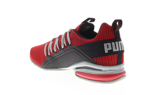Puma Axelion Ridge 19294802 Mens Red Mesh Athletic Running Shoes