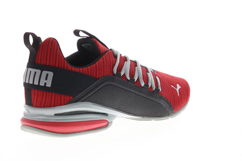Puma Axelion Ridge 19294802 Mens Red Mesh Athletic Running Shoes