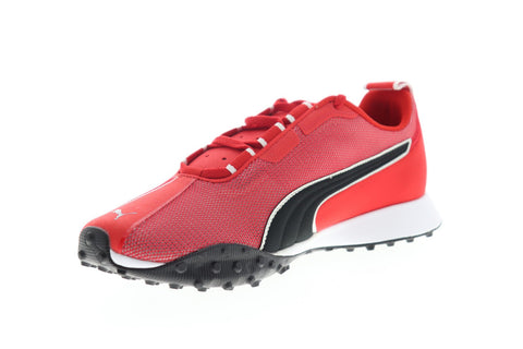 Puma H.ST.20 19306902 Mens Red Mesh Lace Up Athletic Running Shoes