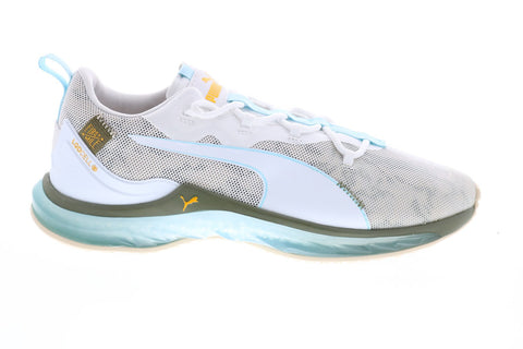 Puma LQD Cell Hydra Camo x First Mile Mens White Mesh Sneakers Shoes