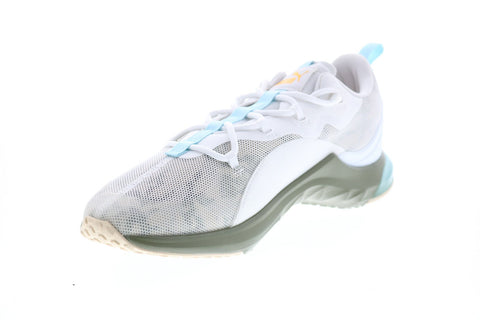 Puma LQD Cell Hydra Camo x First Mile Mens White Mesh Sneakers Shoes