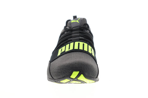 Puma Cell Regulate Bold 19314701 Mens Black Canvas Lace Up Athletic Running Shoes