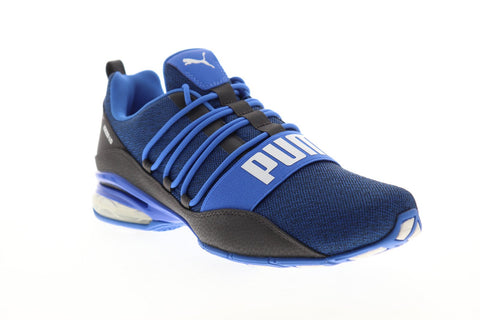 Puma Cell Regulate Bold 19314703 Mens Blue Canvas Lace Up Athletic Running Shoes
