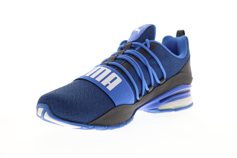 Puma Cell Regulate Bold 19314703 Mens Blue Canvas Lace Up Athletic Running Shoes