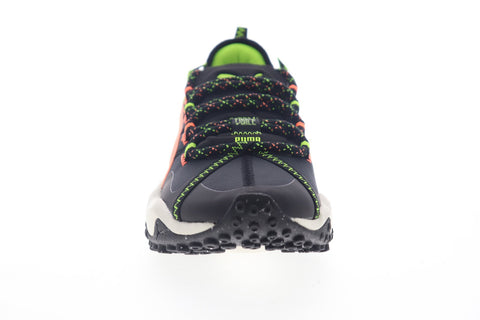 Puma Erupt Trail FM 19315201 Mens Black Canvas Lace Up Athletic Running Shoes